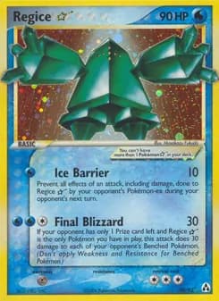 Regice Star — Legend Maker — Rare