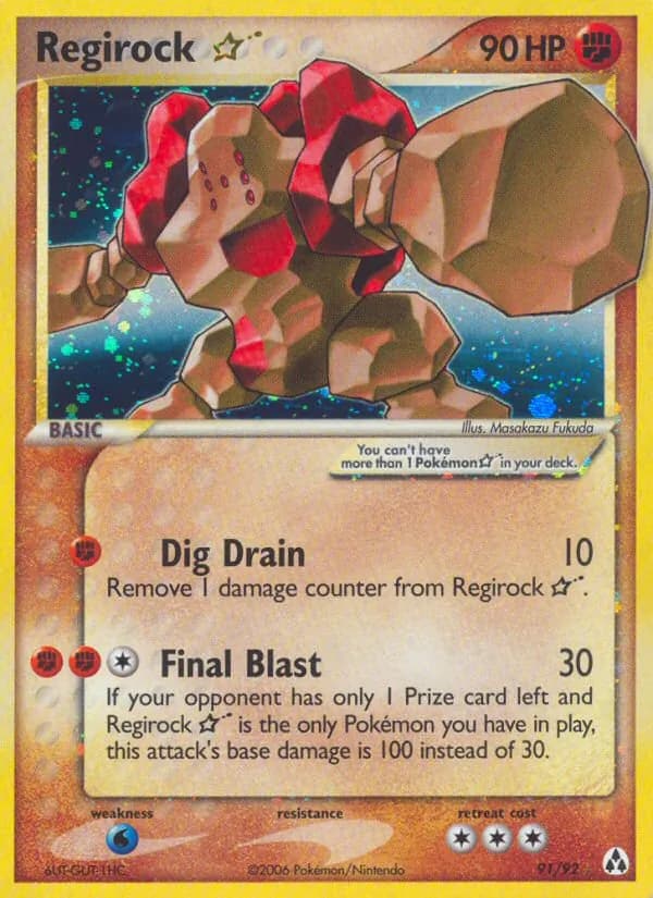 Regirock Star — Legend Maker, Rare