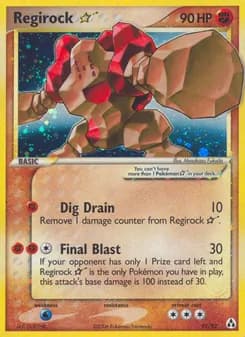 Regirock Star — Legend Maker — Rare
