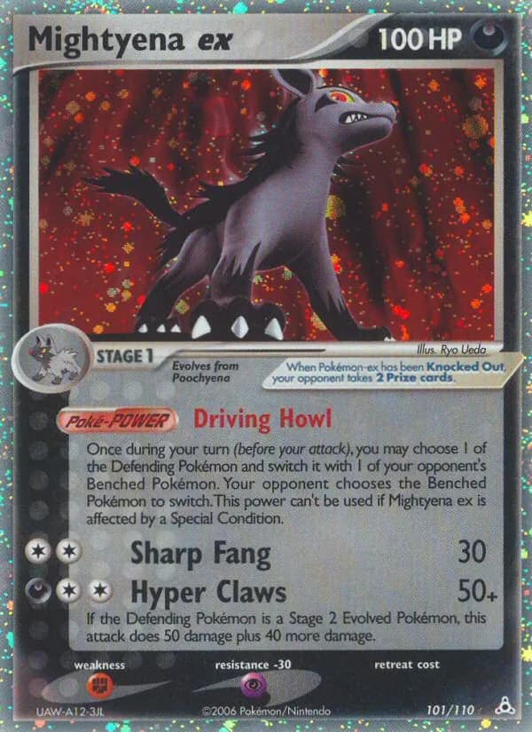 Mightyena ex — Holon Phantoms, Rare