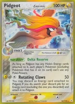 Pidgeot δ — Holon Phantoms — Rare