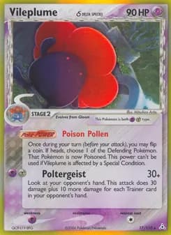 Vileplume δ — Holon Phantoms — Rare