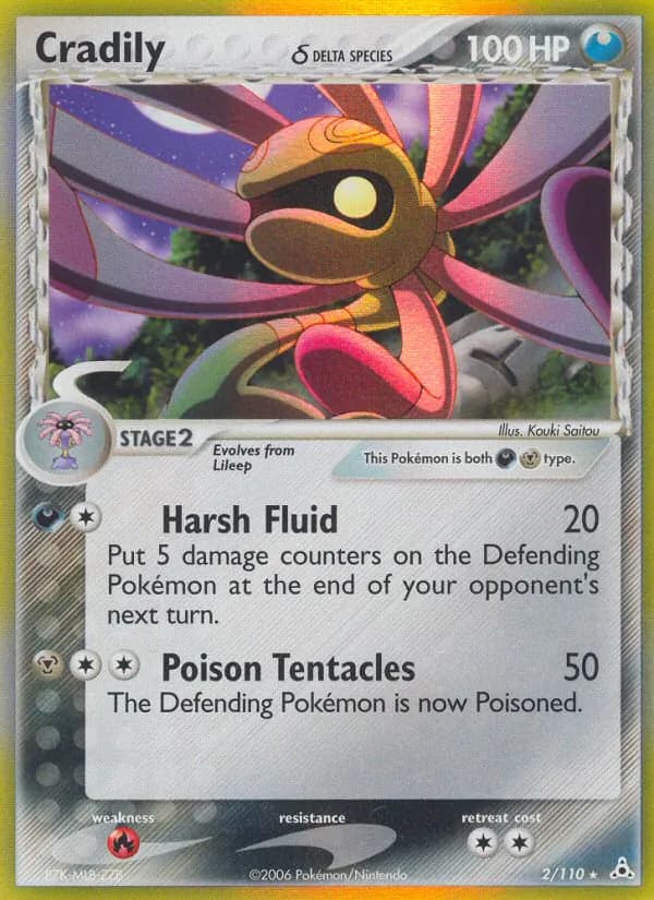 Cradily δ — Holon Phantoms, Rare