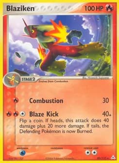 Blaziken — Holon Phantoms — Rare