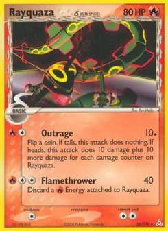 Rayquaza δ — Holon Phantoms — Rare