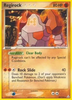 Regirock — Holon Phantoms — Rare