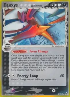 Deoxys δ — Holon Phantoms — Rare