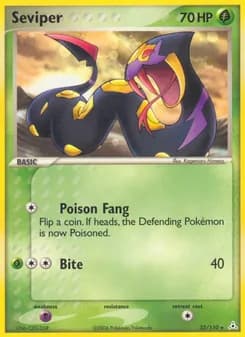 Seviper — Holon Phantoms — Rare
