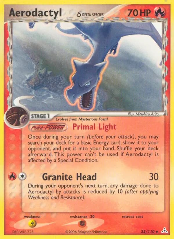 Aerodactyl δ — Holon Phantoms, Uncommon