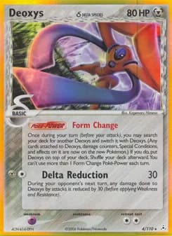 Deoxys δ — Holon Phantoms — Rare