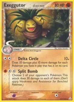 Exeggutor δ — Holon Phantoms — Uncommon