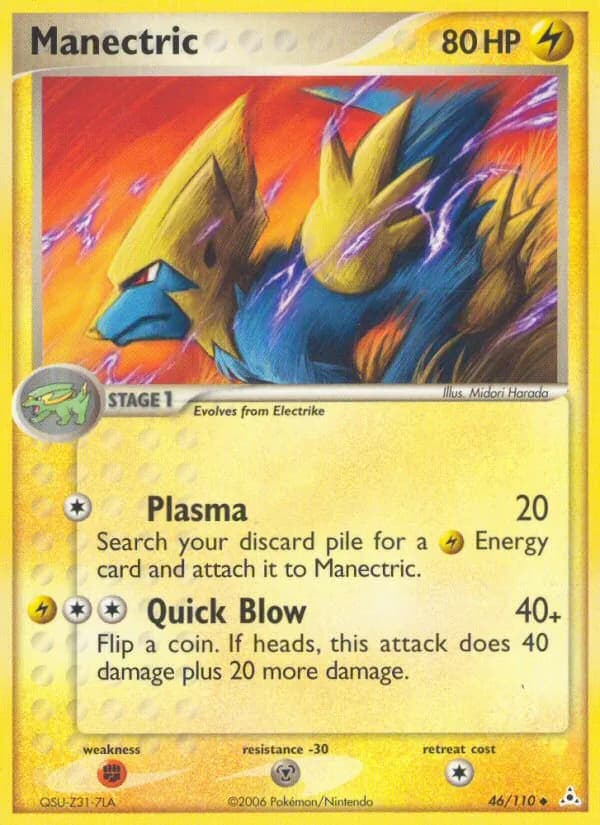 Manectric — Holon Phantoms, Uncommon