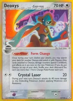 Deoxys δ — Holon Phantoms — Rare