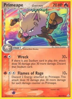 Primeape δ — Holon Phantoms — Uncommon