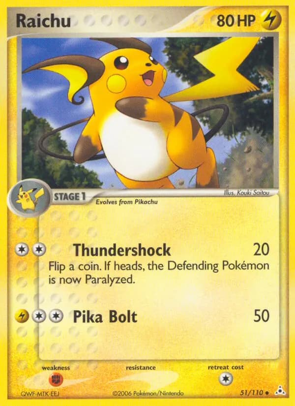 Raichu — Holon Phantoms, Uncommon
