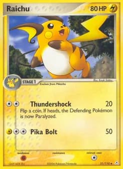 Raichu — Holon Phantoms — Uncommon