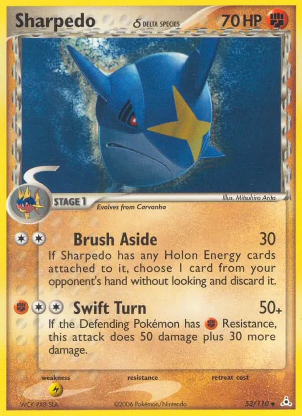 Sharpedo δ — Holon Phantoms, Uncommon