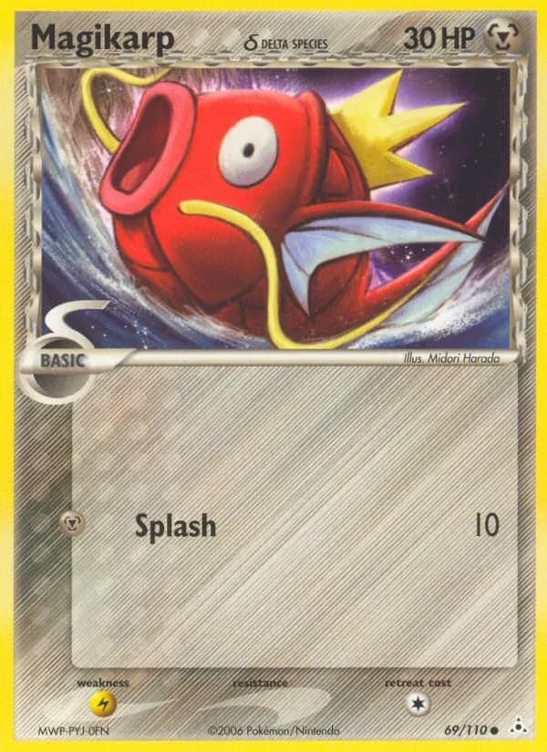 Magikarp δ — Holon Phantoms, Common