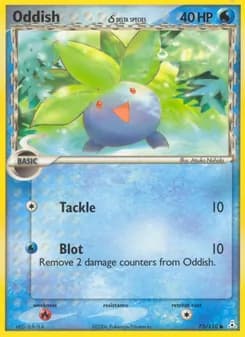 Oddish δ — Holon Phantoms — Common