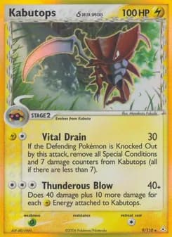 Kabutops δ — Holon Phantoms — Rare
