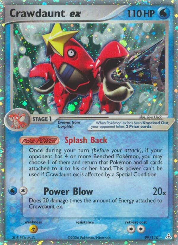 Crawdaunt ex — Holon Phantoms, Rare