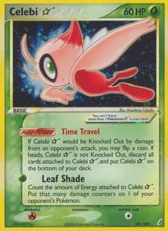 Celebi Star — Crystal Guardians — Rare