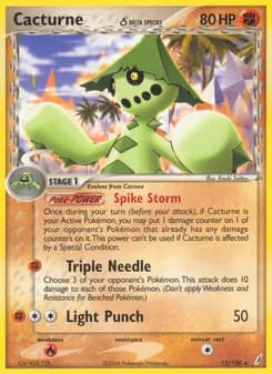 Cacturne δ — Crystal Guardians — Rare