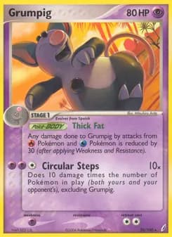 Grumpig — Crystal Guardians — Rare