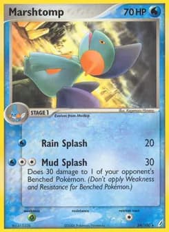 Marshtomp — Crystal Guardians — Rare