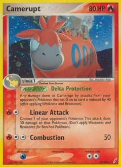 Camerupt — Crystal Guardians — Rare
