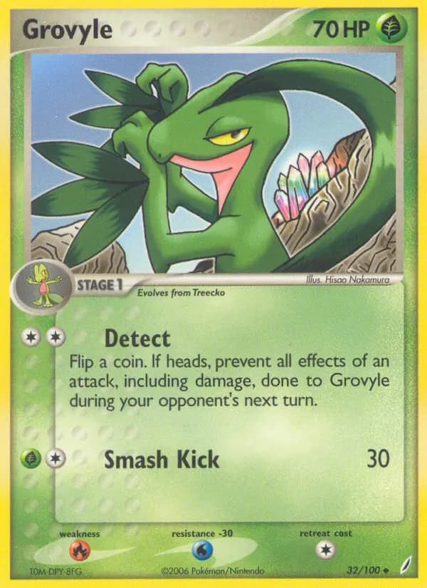 Grovyle — Crystal Guardians, Uncommon