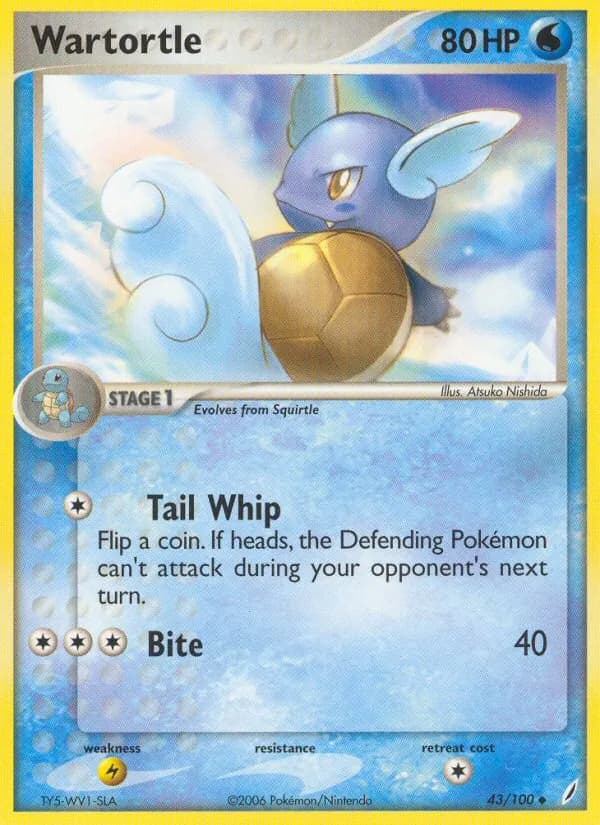 Wartortle — Crystal Guardians, Uncommon