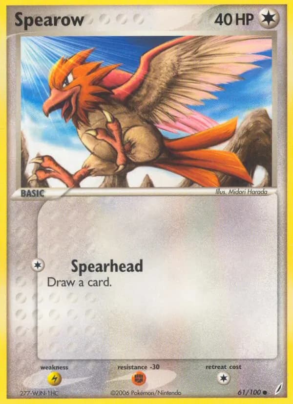 Spearow — Crystal Guardians, Common