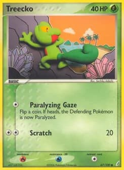 Treecko — Crystal Guardians — Common