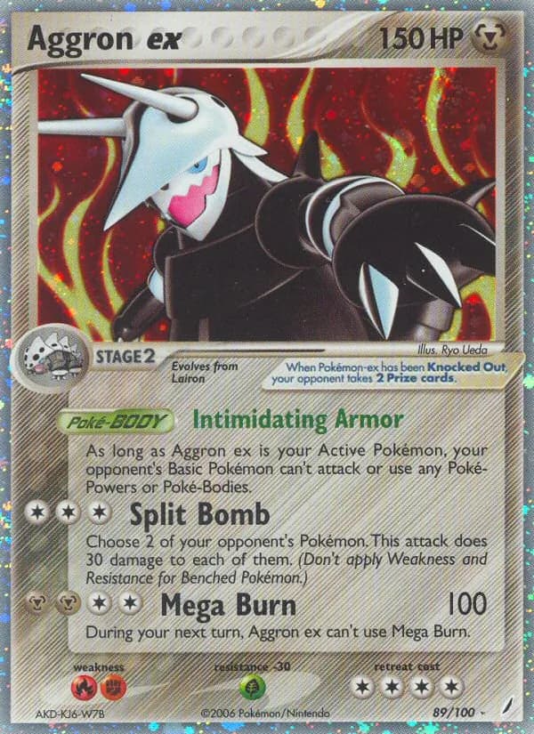 Aggron ex — Crystal Guardians, Rare