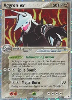Aggron ex — Crystal Guardians — Rare