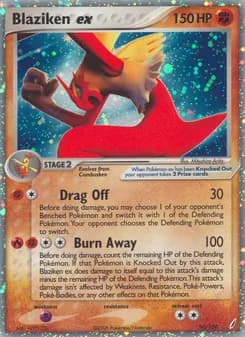 Blaziken ex — Crystal Guardians — Rare