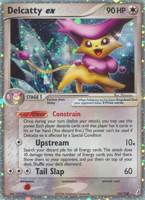 Delcatty ex — Crystal Guardians, Rare