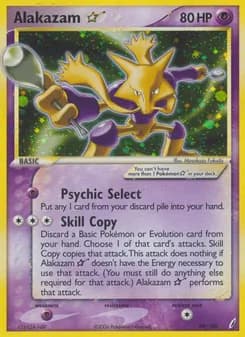 Alakazam Star — Crystal Guardians — Rare