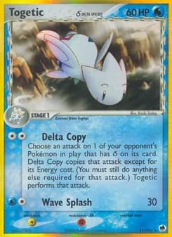 Togetic δ — Dragon Frontiers — Rare