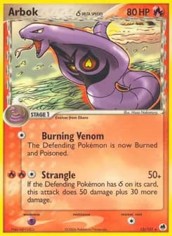 Arbok δ — Dragon Frontiers — Rare