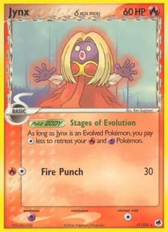 Jynx δ — Dragon Frontiers — Rare