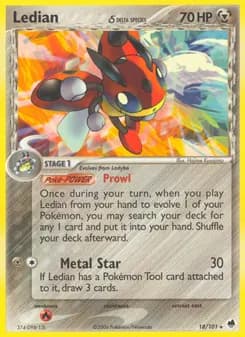 Ledian δ — Dragon Frontiers — Rare