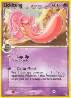 Lickitung δ — Dragon Frontiers — Rare