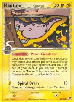 Mantine δ — Dragon Frontiers — Rare