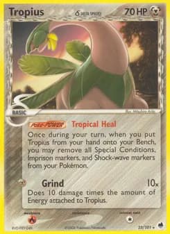 Tropius δ — Dragon Frontiers — Rare