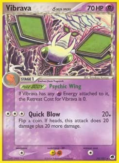 Vibrava δ — Dragon Frontiers — Rare