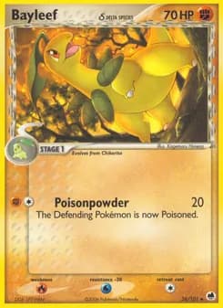 Bayleef δ — Dragon Frontiers — Uncommon