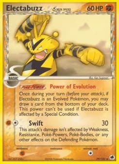 Electabuzz δ — Dragon Frontiers — Uncommon