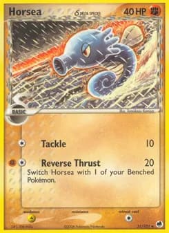 Horsea δ — Dragon Frontiers — Uncommon